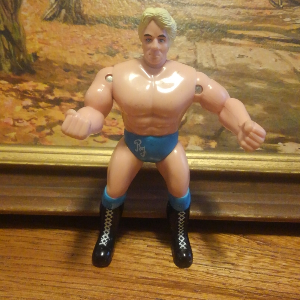 Vtg Ric Flair 1998 90s action figure toy WCW WWE